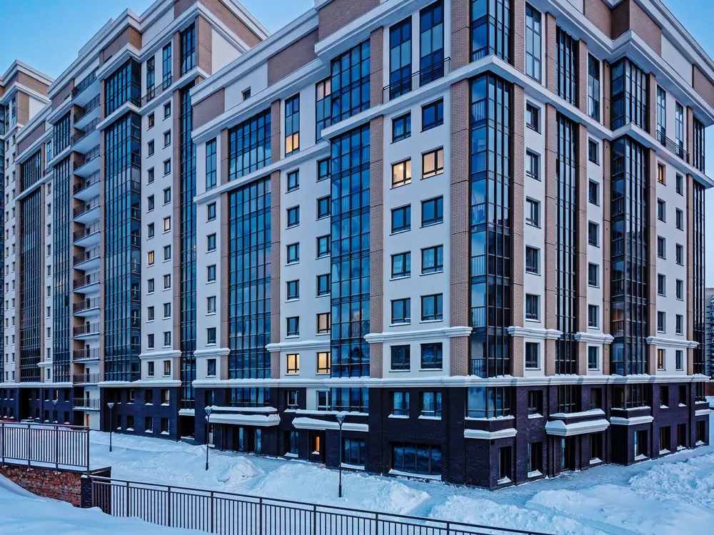 ALUTECH ALT100: жк «история», новосибирск: витражное остекление балконов alt100
