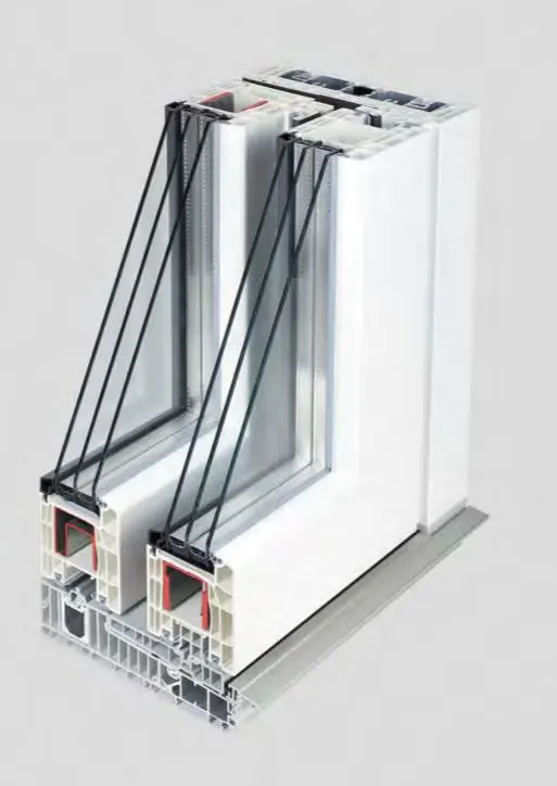 REHAU HST GENEO: профиль hst geneo в разрезе