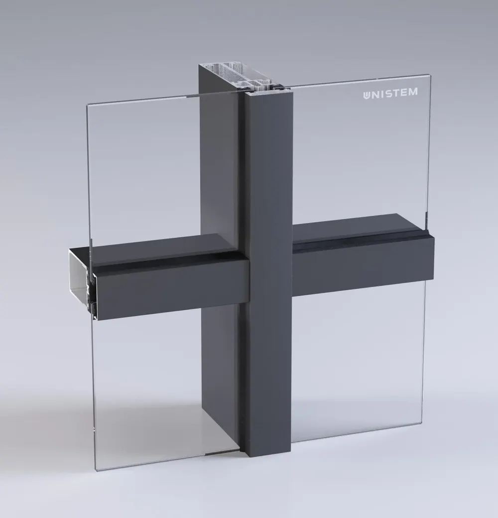 Unistem FS 36 Ultra: узел стойки и ригеля